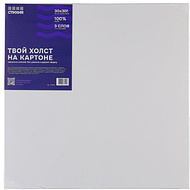 Холст на картоне 