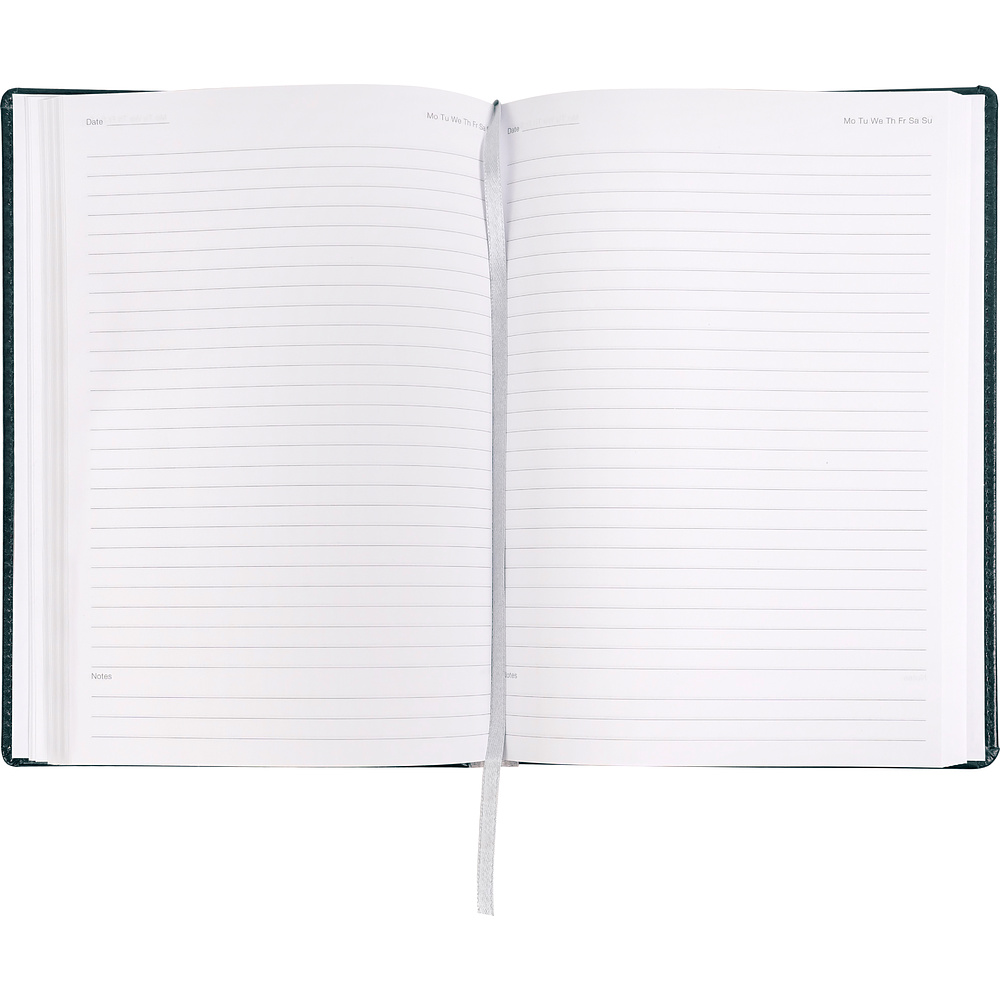 Ежедневник недатированный "Pelle Siena", А5, 272 страницы, зеленый - 7