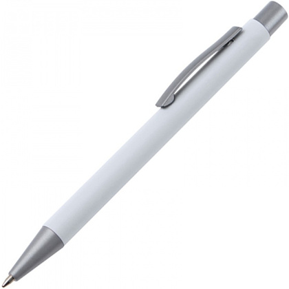 Ручка шариковая автоматическая "Abu Dhabi", 0.7 мм, белый, стерж. синий