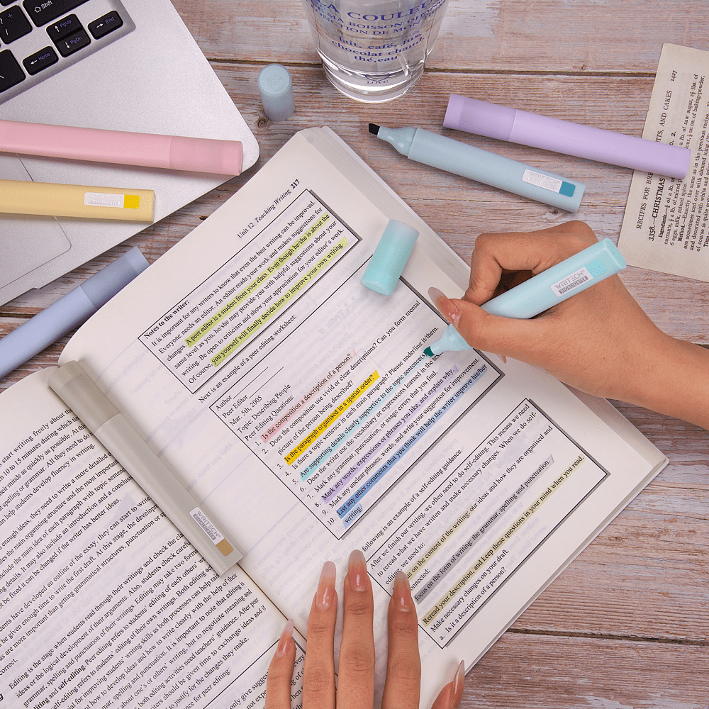 Маркер текстовый "Cute", пастельно зеленый - 2