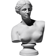 Гипсовая модель "Бюст Венеры Милосской"