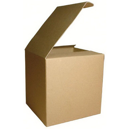 Коробка для кружки "Т-22Е", 100x100x100 мм, коричневый