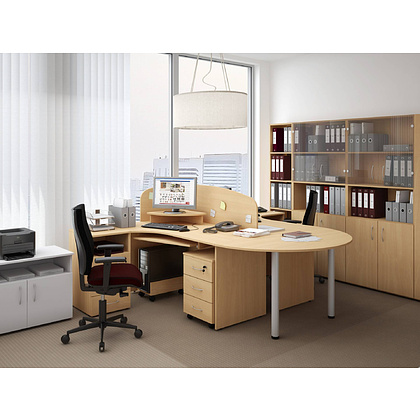 Коллекция Столица стол приставной С-918.101, 1000х350х750 мм, бук - 6