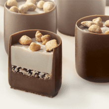 Конфеты шоколадные "Комильфо" 116 г, c кремом и миндалем