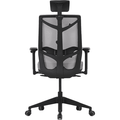 Кресло для руководителя "Nature II Slider", каркас черный, ткань, пластик, серый, -50% - 3