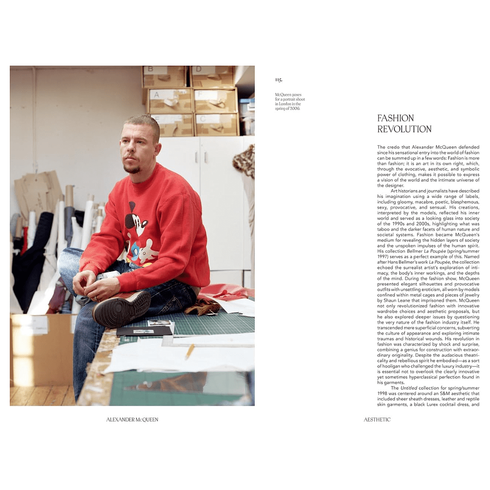 Книга на английском языке "Alexander McQueen: Iconic"  - 6