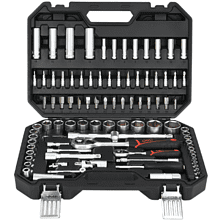 Набор инструмента 1/4", 1/2" Deli RS EDQ44094