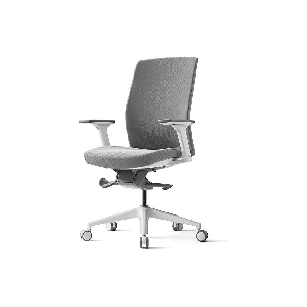 Кресло для руководителя BESTUHL "J2", ткань, пластик, серый 