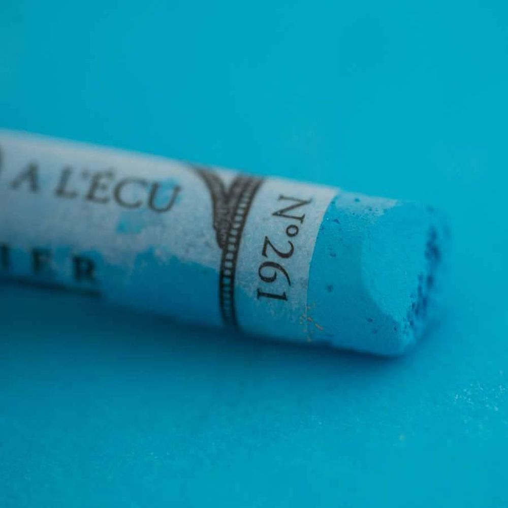 Пастель сухая "À l'écu", 261 церулеум голубой - 2