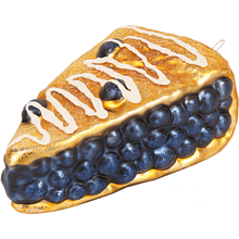 Украшение елочное "Blueberry Cake"