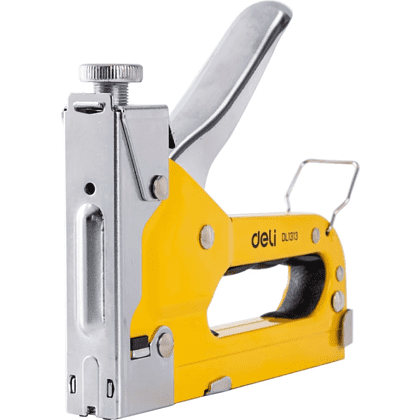 Степлер Deli YS EDL1313, механический, 3-в-1 + комплект скоб (П, U, T)