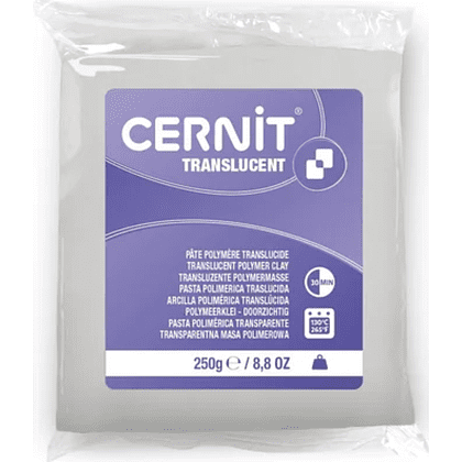 Полимерная глина "Cernit Translucent", 56 г, 005 прозрачный