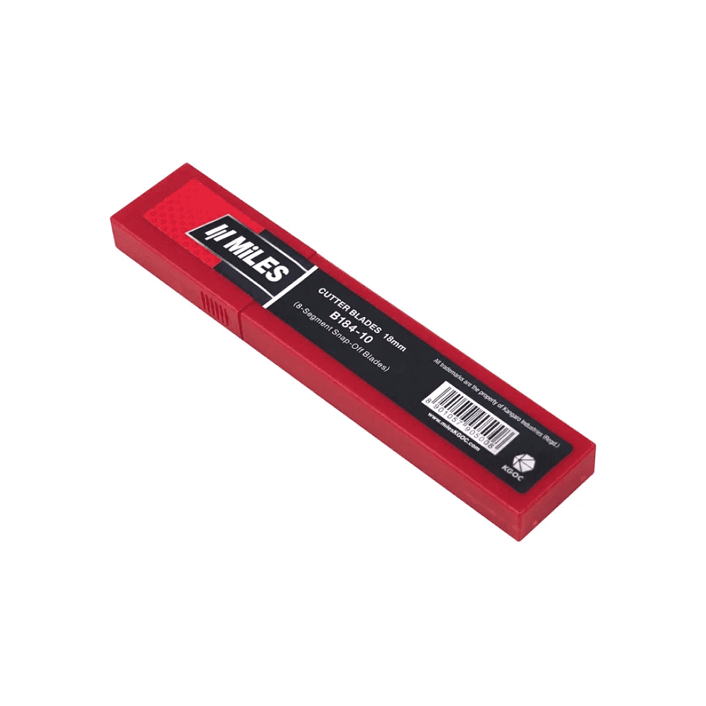 Лезвия для большого ножа "Kangaro Miles", 18 мм, 10 штук - 2
