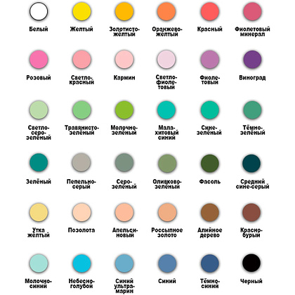 Маркеры художественные двухсторонние "Himi Miya", акриловые, набор, 36 цветов - 8