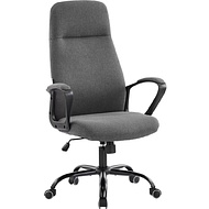 Кресло компьютерное EVERPROF Smart, ткань, серый, металл, корпус черный