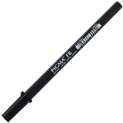 Ручка капиллярная "Pigma Brush Pen", FB, черный