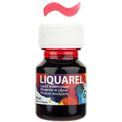 Акварель жидкая "Liquarel", 132 кармин, 30 мл