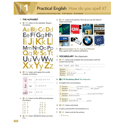 Книга "English File. Beginner. Student's Book with Online Practice", Latham-Koenig C., Oxenden C., Lambert J. - 8