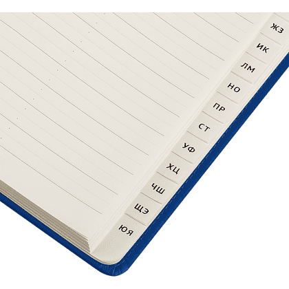 Книга алфавитная "Winner. Bright blue", А5, 135х205 мм, 80 листов, синий - 2