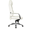 Кресло для руководителя Бюрократ DAO, кожа, белый - 4