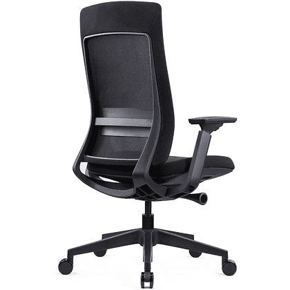 Кресло для руководителя SitZone E-VL002B, сетка, ткань, пластик, черный, -30% - 4