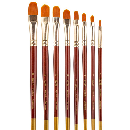 Кисть "Decola", синтетика, овальная, №14 - 5