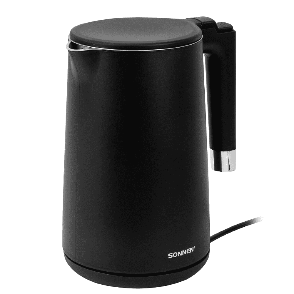 Электрочайник Sonnen "KT-8719B", черный - 2