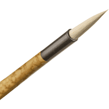 Кисть "Pinax" для каллиграфии, коза, синтетика, круглая, №4