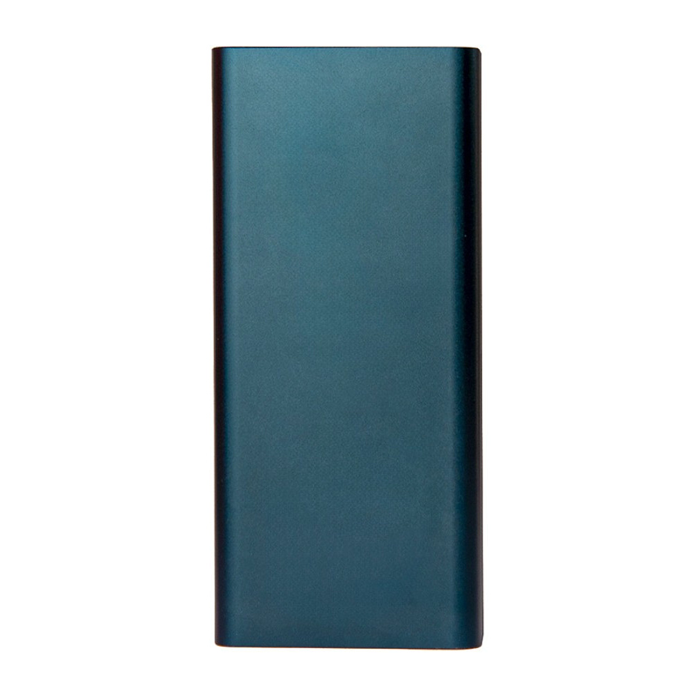 Внешний аккумулятор Power Bank "Iron line 10", 10000 mAh, металл, синий - 2