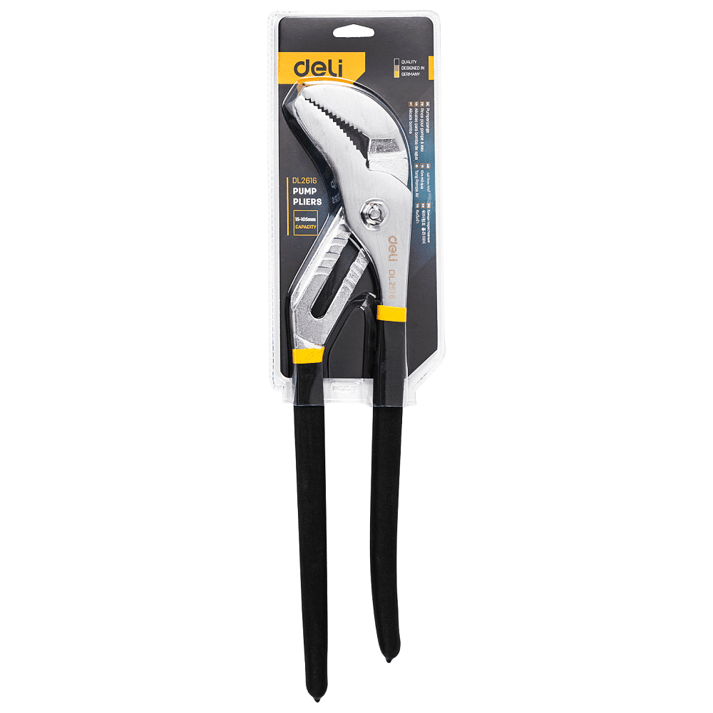 Клещи Deli YS EDL2616, переставные, 400 мм - 3