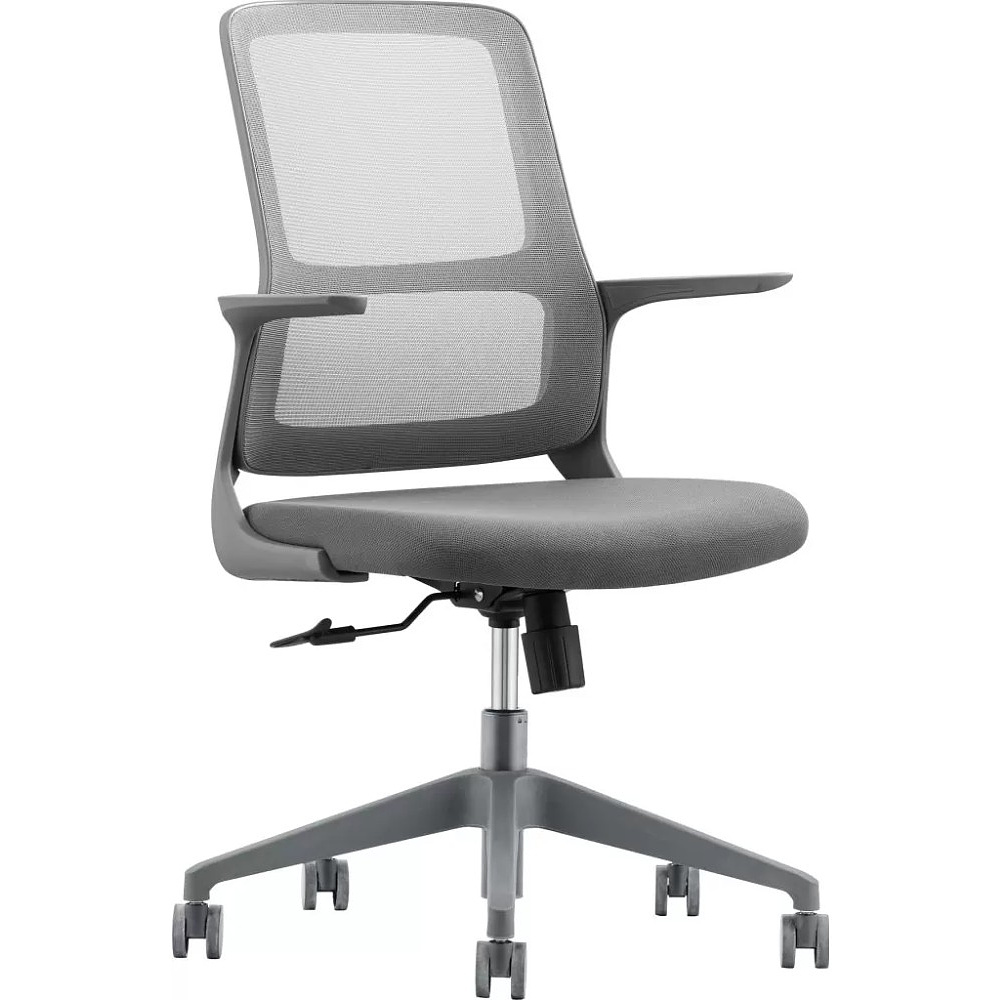 Кресло для персонала EVERPROF Elf, сетка, серый