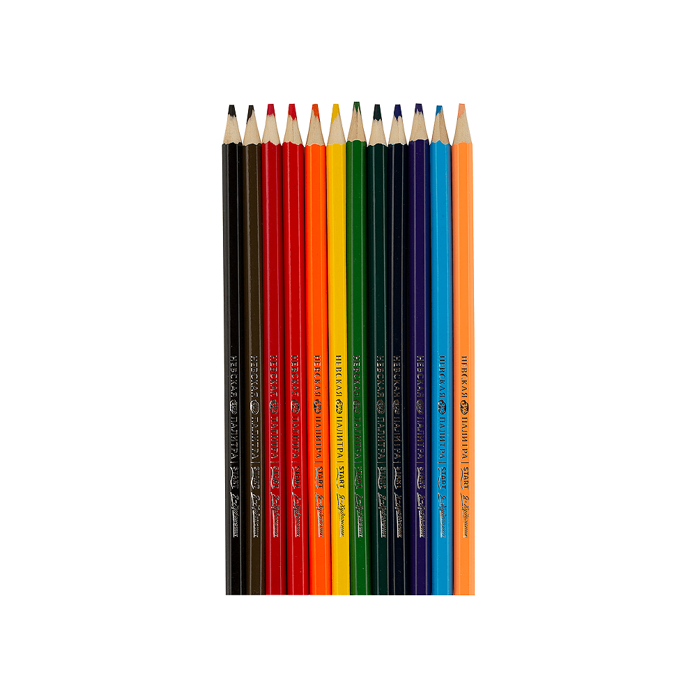 Цветные карандаши "Я-Художник!", 12 шт, шестигранные - 4