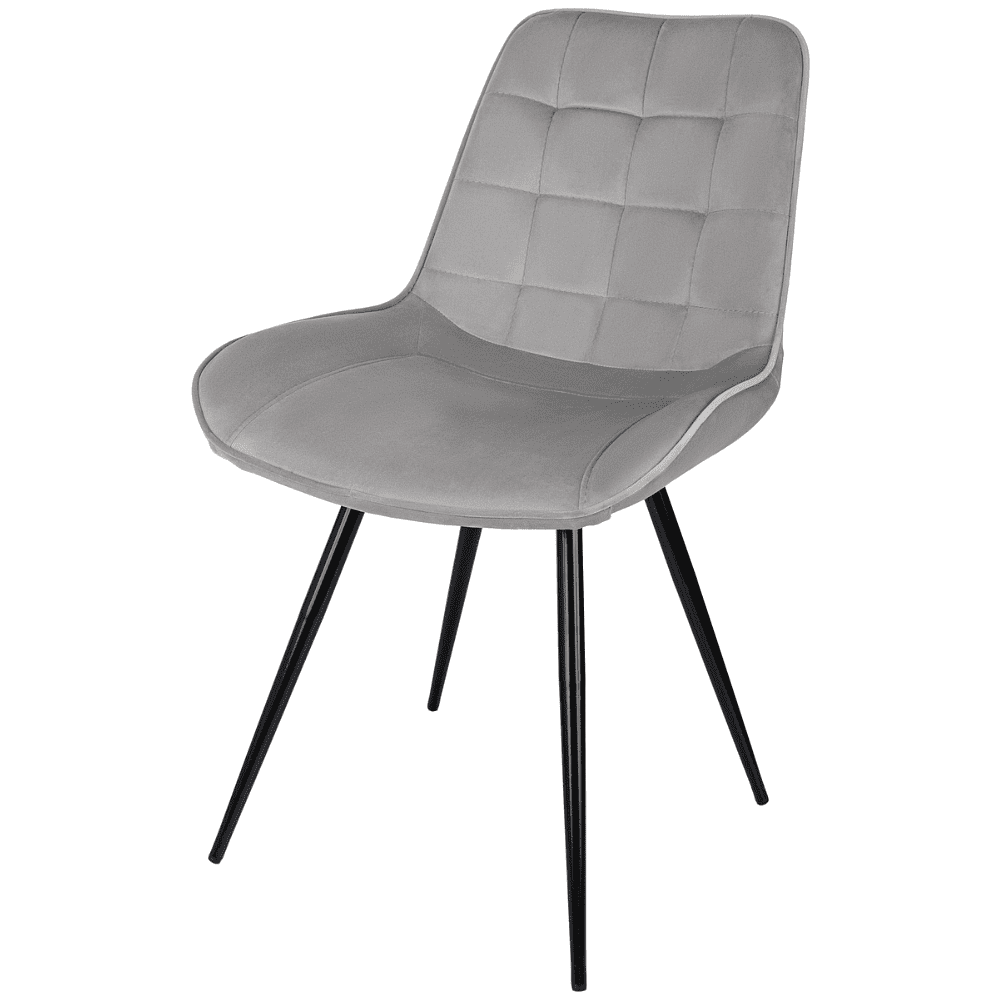 Стул Бюрократ "CH-K2", ткань, светло-серый, металл - 6