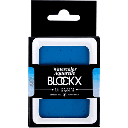 Краски акварельные "Blockx. Giant pan", 453 церулеум серый, 18 мл., кювета