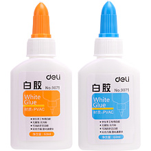 Клей ПВА Deli "9071", 60 мл, ассорти