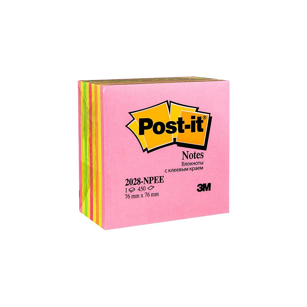 Бумага для заметок "Post-it Куб", 450 листов