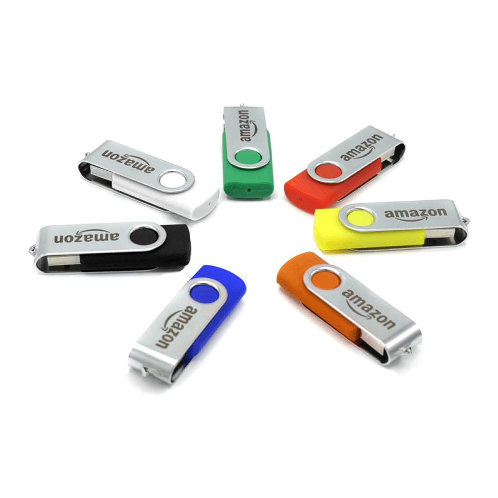 USB Flash 2.0 16 Gb VDF-008, пластик, метал, белый   - 4