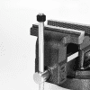 Тиски стальные Deli YS EDL2904Z, поворотные, с наковальней, 4"-100 мм - 6