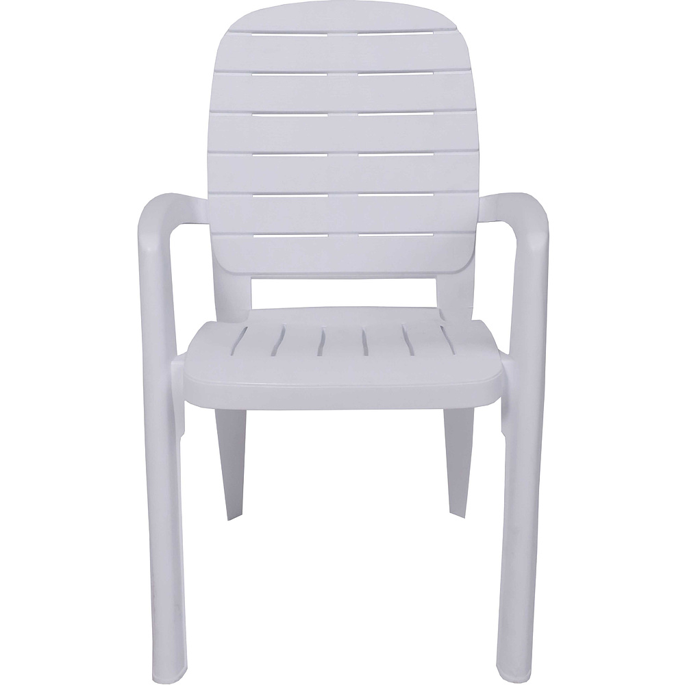 Кресло садовое "Прованс", пластик, белый - 3