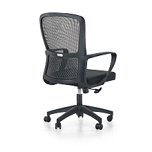 Кресло компьютерное SitZone U-069B, сетка, ткань, пластик, черный