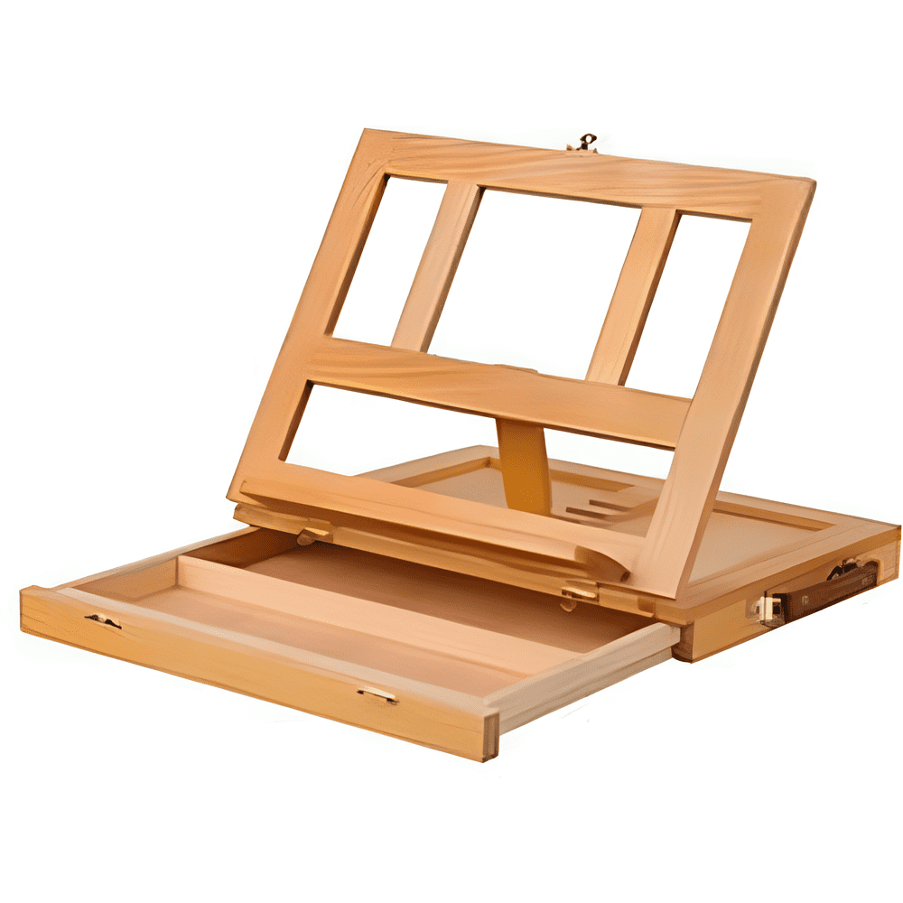 Мольберт настольный мини "Сонет" №8, бук, 34х26х5(28) см