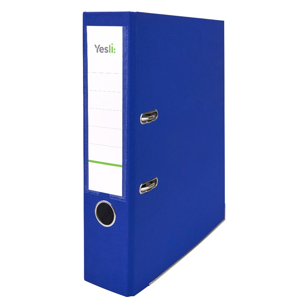 Папка-регистратор "Yesli:", А4, 75 мм, ПВХ Эко, синий
