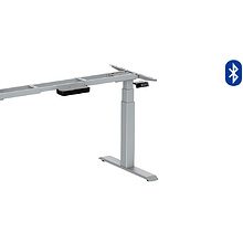 Каркас стола с электроприводом двухмоторный AOKE, Well Desk Flagman Bluetooth, серый (AK02YJYT-YDZF3.AL) 