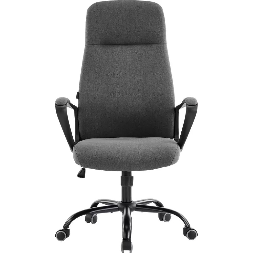 Кресло компьютерное EVERPROF Smart, ткань, серый, металл, корпус черный - 2