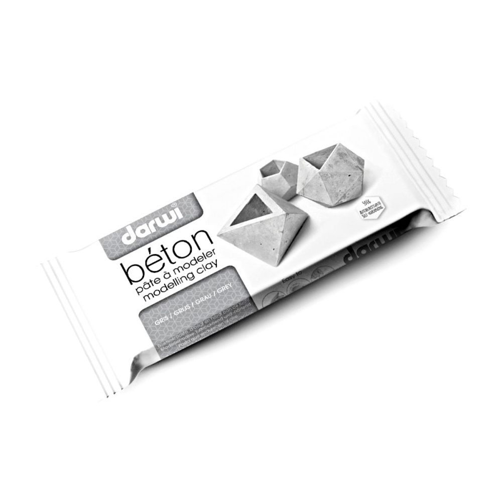 Паста для моделирования "DARWI", 500 г, бетон