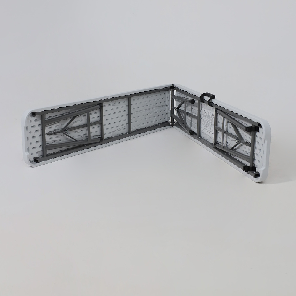 Скамья складная Bench AKS тип 2, 2400х300х430 мм, белый - 7