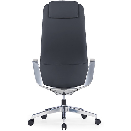 Кресло для руководителя SitZone CH-515A, кожа, алюминий, черный, -30% - 5