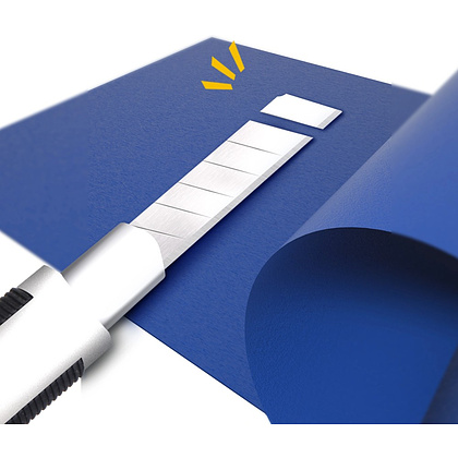 Лезвие для малого ножа "Deli", 9 мм, 10 шт. - 5