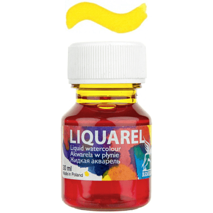 Акварель жидкая "Liquarel", 110 светлый жёлтый, 30 мл