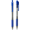 Ручка шариковая автоматическая "Arrow", 0.7 мм, прозрачный, синий, стерж. синий - 2